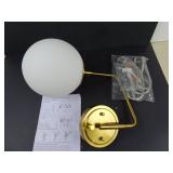 Wall Mounted Light Fixture Hard Wired and Plug In