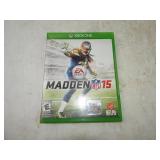 Xbox One Madden 15 Game in Case - Case has chip