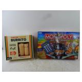 Lot of 2 Family Board Games - Throw Throw Burrito