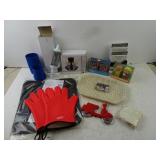 Lot of Misc. Kitchen Items - Hot Gloves Grill Mat