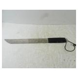 21" Steel Prop Machete - Homemade Halloween Prop