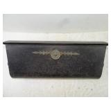 Vintage Metal Bronze  Hardware Letter Box 17" x