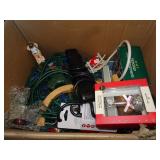Lot of Misc. Christmas Items - Lights Ornaments
