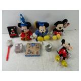 Lot of Misc. Disney Mickey Mouse Related Items