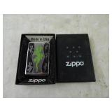 Zippo Gecko Design Pocket Lighter in Original Box