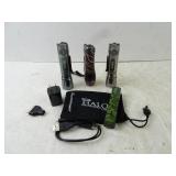 Lot of 4 LED Flashlights