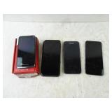 Lot of 4 Used Cell Phones - Samsung & Motorola