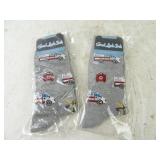 x2 Pairs of Good Luck Sock Co. EMT Paramedic