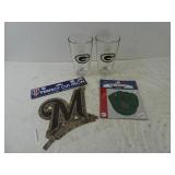 Lot of 4 Wisconsin Sports Items - Milwaukee
