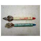 Pair of Vintage Wisconsin Businesses Souvenir