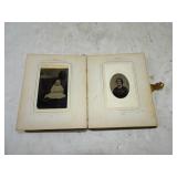 Victorian Era Tin Type Daguerreotype Photo Album