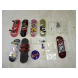 Lot of Misc. Tech Deck Finger Skateboards & Spare