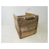 Antique Certain-teed Products Corp. Wood Drawer