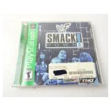WWF Smack Down Playstation 1 Game in Case