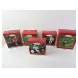 Lot of 5 Hallmark Keepsake NHL Hockey Player