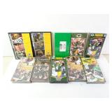 Lot of Green Bay Packers DVD & VHS Videos