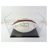 Green Bay Packers Signed Football in Case -