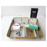 Lot of New Costume Jewelry Necklaces in Box/With