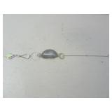 18' Agate Slice & Aurora Borealis Hanging Dï¿½cor