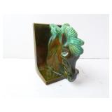 Vintage Blue Mountain Pottery Horse Head Bookend