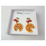Disney Baublebar Cherry Pie Dangle Earrings New