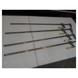 Lot of 36" Speed Clamps