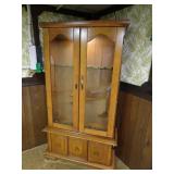 Locking Gun Cabinet with Key (basement) -
