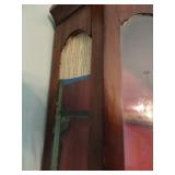 Antique Wall Mounted Display Cabinet - 39x34x9 -