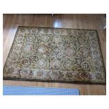 Antique Wool Area Rug - 70" x 45"