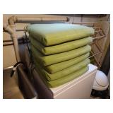Six Outdoor Patio Cushions