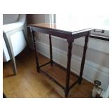 Antique Accent Table - 23x12x24"