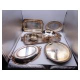 Assorted Silver Plated Dishes