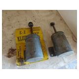 Two Vintage NOS Screen Door Closers
