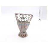 18th Century Silver Miniature Basket - Not Marked