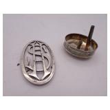 Two Antique Silver Miniatures - Unsure on