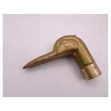 Solid Brass Duck Head Handle for Cane or Umbrella