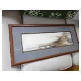 M Casper Framed Print - 13x30"