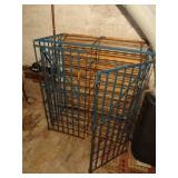 French Industrial 100 Bottle Rigidex Wine Rack -