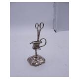 Antique Sterling Silver Dutch Miniature Snuffers
