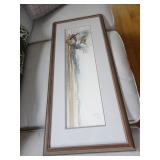 M Casper Framed Print - 13x30"