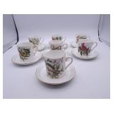 Royal Tuscan Audubon Bird Teacup / Saucer Set