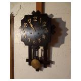 Antique Gilbert San Remo 8 Day Mission Clock