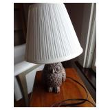 15-inch Owl Table Lamp