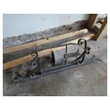 Antique Wall Mount Dinner Bell - 29"