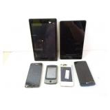 Lot of Tablets & Smartphones FOR PARTS/Damaged