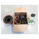 Large Lot of Planters Pots & Garden Sprayers