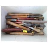 Large Lot of Misc. Chisel & File Hand Tools