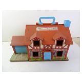 Vintage Fisher-Price Play House - Has wear & dirt