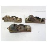 Lot of 3 Small Wood Planes