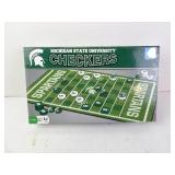 SEALED Michigan State Spartans Checkers Set in